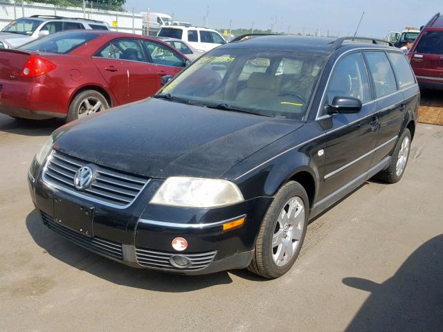 WVWYH63B73E461392 - 2003 VOLKSWAGEN PASSAT GLX BLACK photo 2