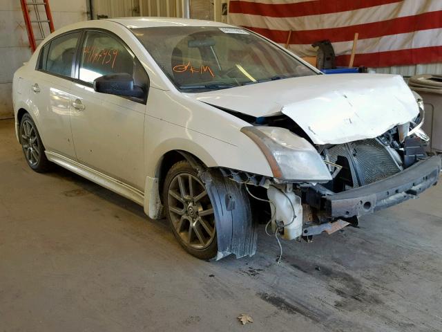 3N1CB6AP7AL654085 - 2010 NISSAN SENTRA SE- WHITE photo 1