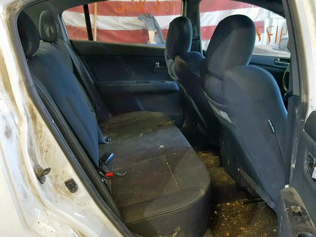 3N1CB6AP7AL654085 - 2010 NISSAN SENTRA SE- WHITE photo 6