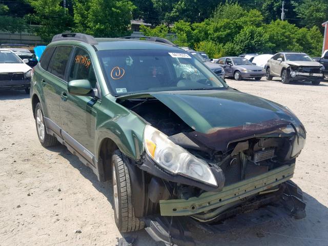 4S4BRBCC0A3322889 - 2010 SUBARU OUTBACK 2. GREEN photo 1