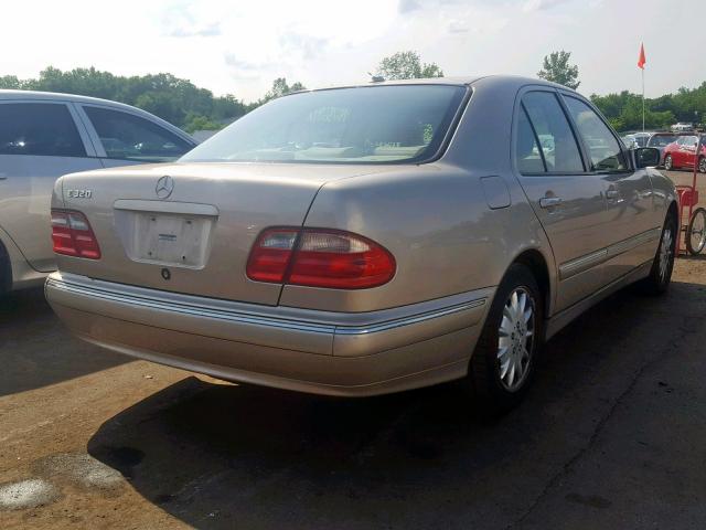 WDBJF65J91B325936 - 2001 MERCEDES-BENZ E 320 GOLD photo 4