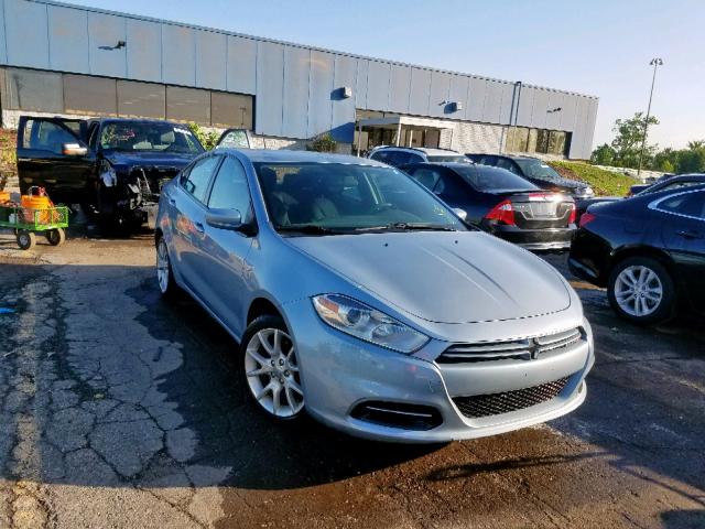 1C3CDFBA4DD159343 - 2013 DODGE DART SXT GRAY photo 1