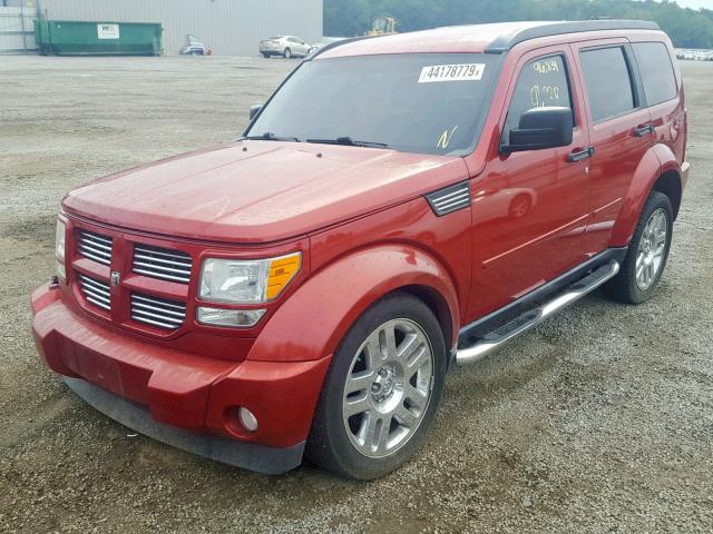 1D4PT4GK4BW517759 - 2011 DODGE NITRO HEAT RED photo 2