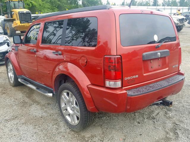 1D4PT4GK4BW517759 - 2011 DODGE NITRO HEAT RED photo 3