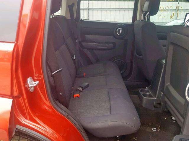 1D4PT4GK4BW517759 - 2011 DODGE NITRO HEAT RED photo 6