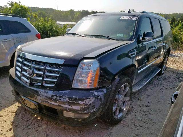 1GYFK66887R425521 - 2007 CADILLAC ESCALADE E BLACK photo 2