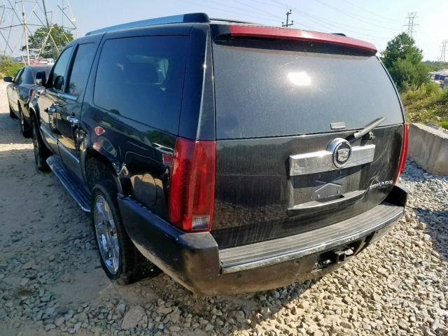 1GYFK66887R425521 - 2007 CADILLAC ESCALADE E BLACK photo 3