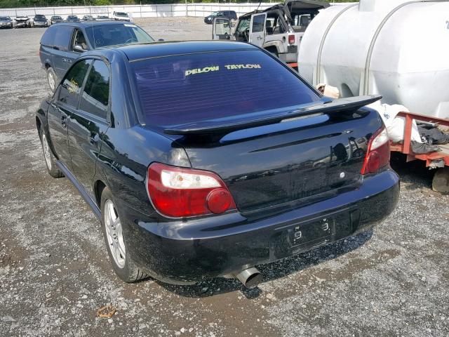 JF1GD29694G501784 - 2004 SUBARU IMPREZA WR BLACK photo 3