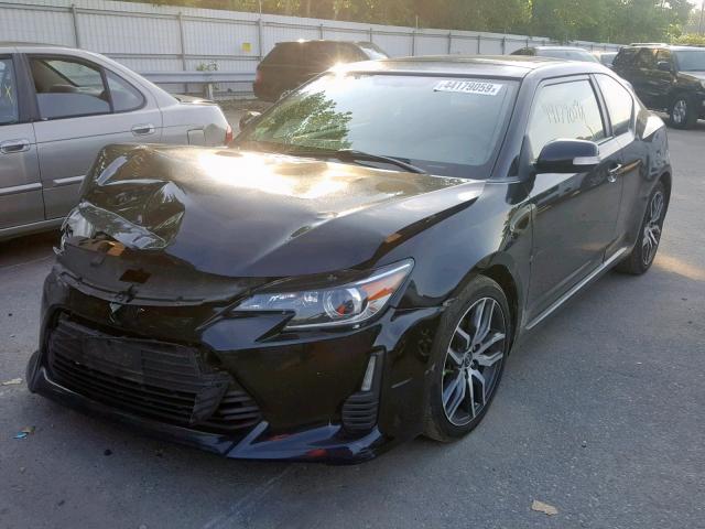 JTKJF5C71E3080934 - 2014 TOYOTA SCION TC შავი ფოტო 2