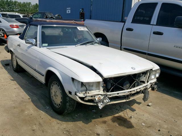 WDBBA48D6KA096281 - 1989 MERCEDES-BENZ 560 SL WHITE photo 1