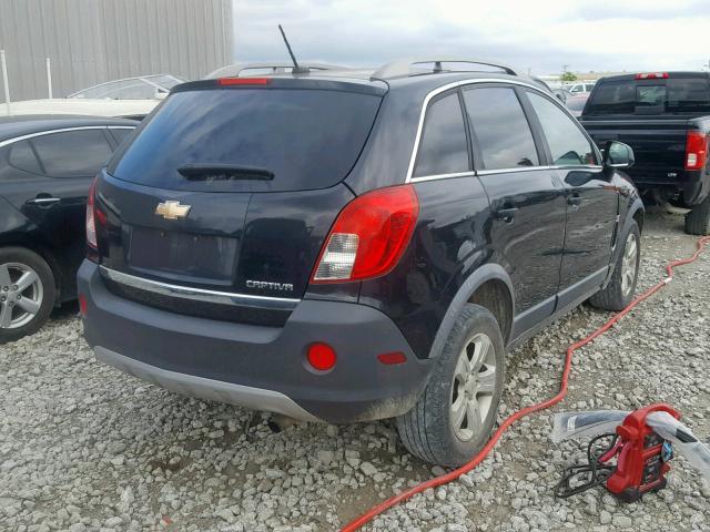 3GNAL2EK2DS570587 - 2013 CHEVROLET CAPTIVA LS 黑色 照片 4