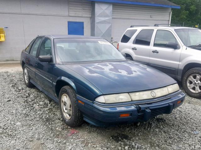 1G2WJ52M3TF218296 - 1996 PONTIAC GRAND PRIX GREEN photo 1