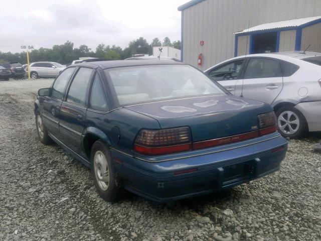 1G2WJ52M3TF218296 - 1996 PONTIAC GRAND PRIX GREEN photo 3