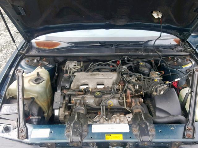 1G2WJ52M3TF218296 - 1996 PONTIAC GRAND PRIX GREEN photo 7