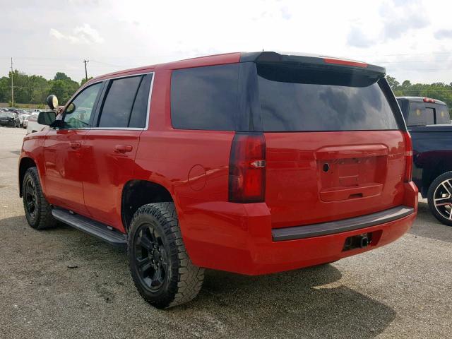 1GNSK3EC2FR292916 - 2015 CHEVROLET TAHOE SPEC RED photo 3