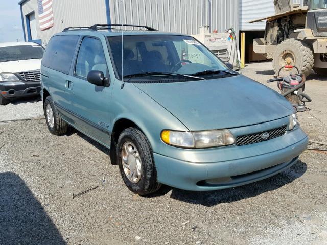 4N2DN11W9TD846665 - 1996 NISSAN QUEST XE GREEN photo 1