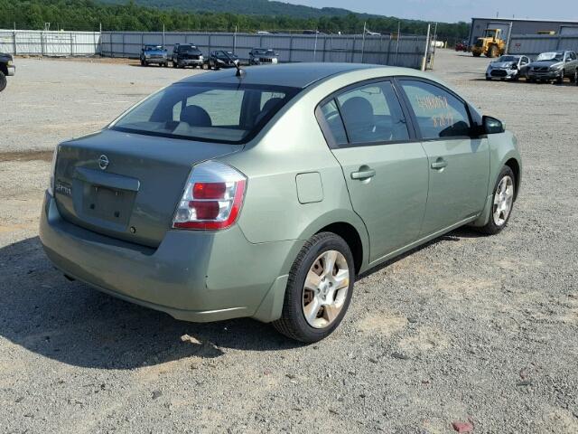 3N1AB61E78L685577 - 2008 NISSAN SENTRA 2.0 GREEN photo 4