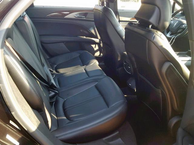 3LN6L5C97KR623820 - 2019 LINCOLN MKZ RESERV BLACK photo 6