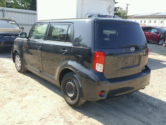 JTLZE4FE7CJ017643 - 2012 TOYOTA SCION XB BLACK photo 3
