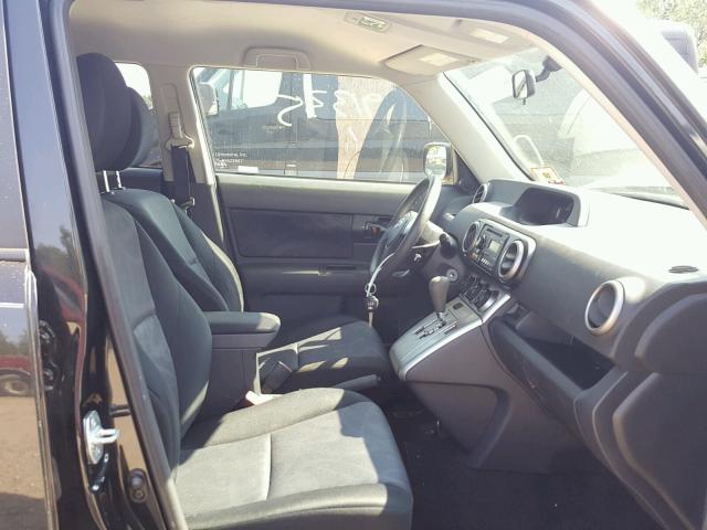 JTLZE4FE7CJ017643 - 2012 TOYOTA SCION XB BLACK photo 5