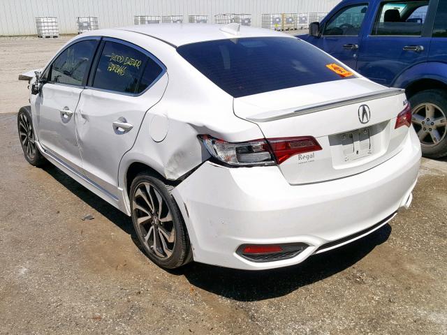 19UDE2F89GA009734 - 2016 ACURA ILX PREMIU WHITE photo 3