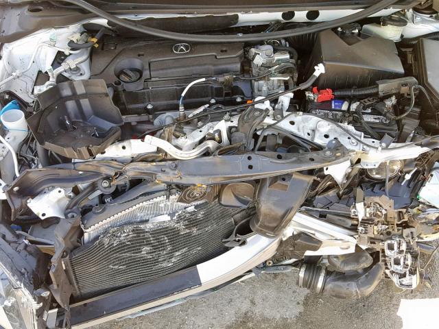 19UDE2F89GA009734 - 2016 ACURA ILX PREMIU WHITE photo 7