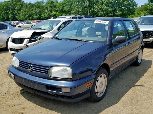 3VWFB81H3VM069502 - 1997 VOLKSWAGEN GOLF GL PURPLE photo 2