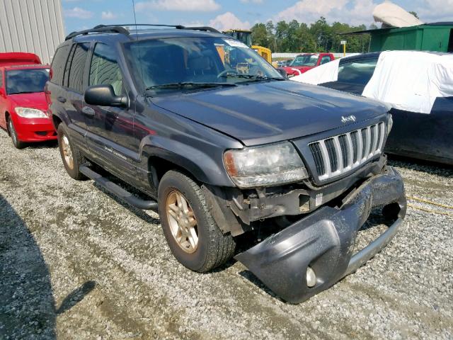 1J4GX48S44C217296 - 2004 JEEP GRAND CHER GRAY photo 1