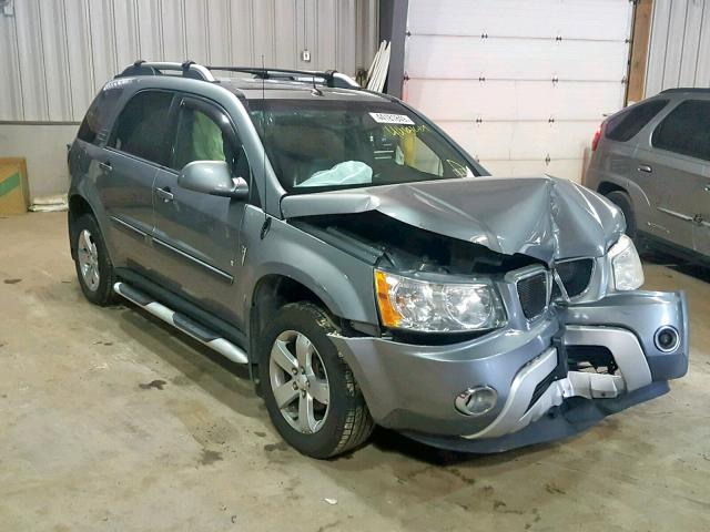 2CKDL73F366036047 - 2006 PONTIAC TORRENT GRAY photo 1