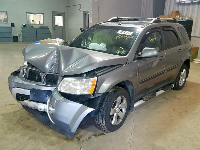 2CKDL73F366036047 - 2006 PONTIAC TORRENT GRAY photo 2