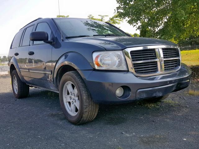 1D8HB48NX8F124436 - 2008 DODGE DURANGO SL BLUE photo 1