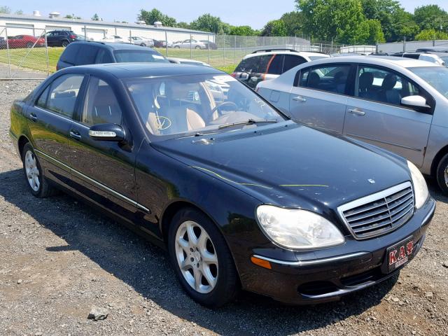 WDBNG83J13A343353 - 2003 MERCEDES-BENZ S 430 4MAT BLACK photo 1