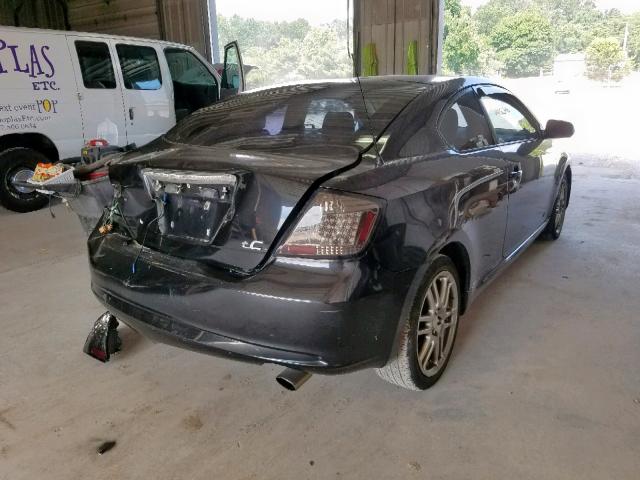 JTKDE167960090621 - 2006 TOYOTA SCION TC შავი ფოტო 4