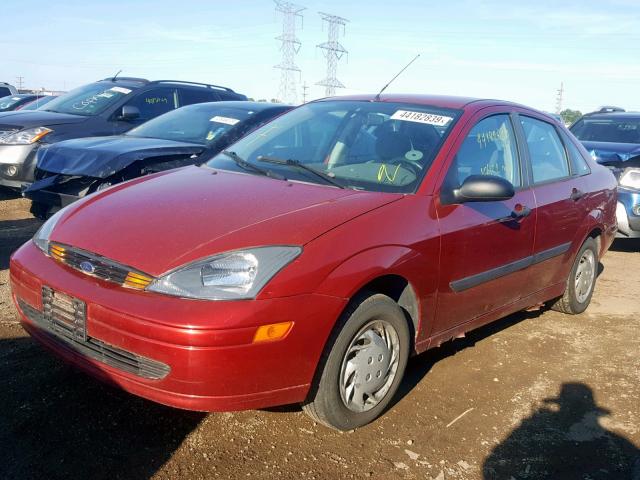 1FAFP33P03W332964 - 2003 FORD FOCUS LX RED photo 2