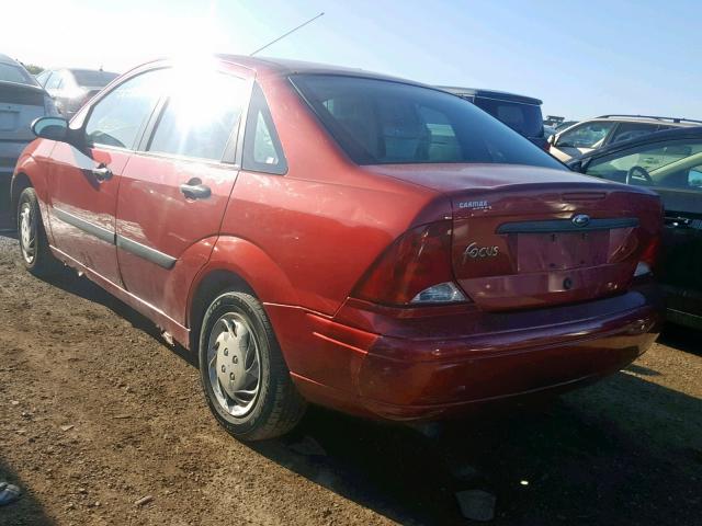 1FAFP33P03W332964 - 2003 FORD FOCUS LX RED photo 3