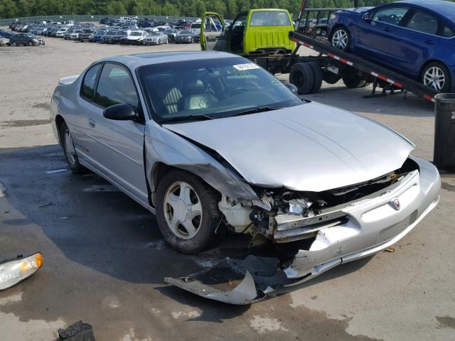 2G1WX15K439336565 - 2003 CHEVROLET MONTE CARL SILVER photo 1