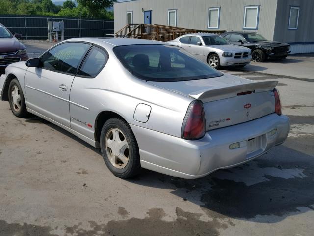 2G1WX15K439336565 - 2003 CHEVROLET MONTE CARL SILVER photo 3