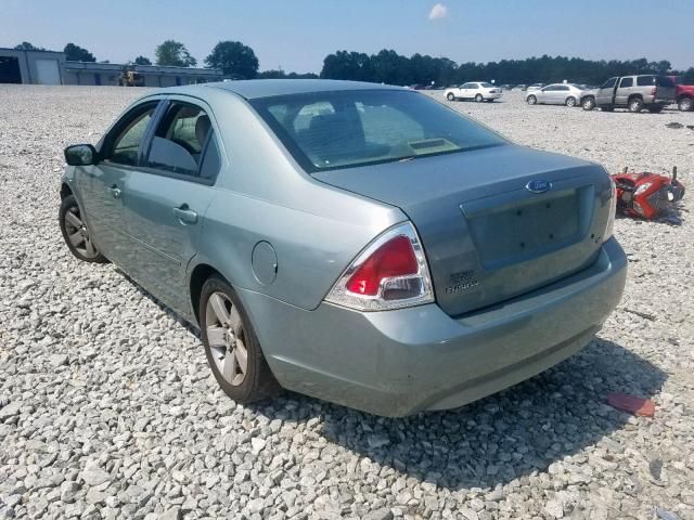 3FAFP07Z46R161377 - 2006 FORD FUSION SE GREEN photo 3