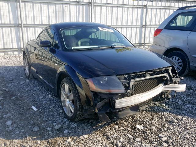 TRUSC28N241013978 - 2004 AUDI TT BLACK photo 1