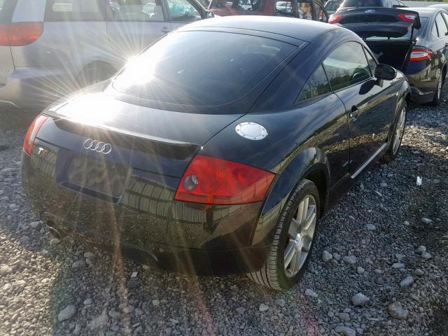 TRUSC28N241013978 - 2004 AUDI TT BLACK photo 4