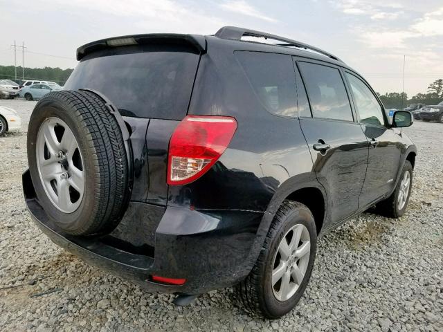 JTMBK31V866008576 - 2006 TOYOTA RAV4 LIMIT BLACK photo 4