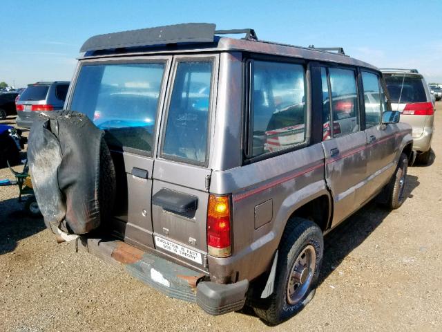 JACCH58E9J7921515 - 1988 ISUZU TROOPER II SILVER photo 4