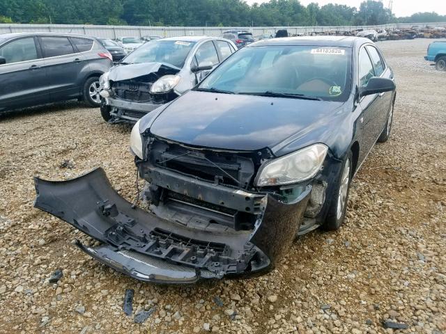 1G1ZK577584223164 - 2008 CHEVROLET MALIBU LTZ შავი ფოტო 2