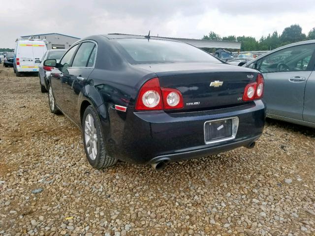 1G1ZK577584223164 - 2008 CHEVROLET MALIBU LTZ შავი ფოტო 3