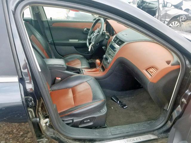 1G1ZK577584223164 - 2008 CHEVROLET MALIBU LTZ შავი ფოტო 5