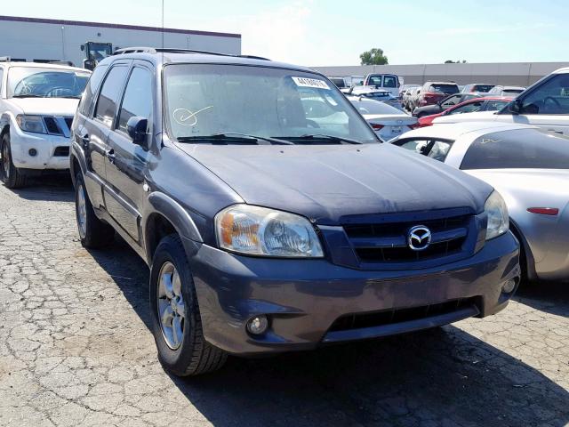 4F2CZ96115KM36715 - 2005 MAZDA TRIBUTE S GRAY photo 1