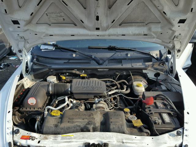 1D7HG38N64S689090 - 2004 DODGE DAKOTA QUA WHITE photo 7