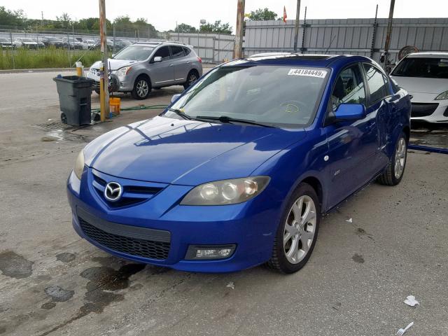 JM1BK323071624624 - 2007 MAZDA 3 S BLUE photo 2