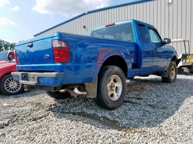 1FTZR45U12PA25015 - 2002 FORD RANGER SUP BLUE photo 4