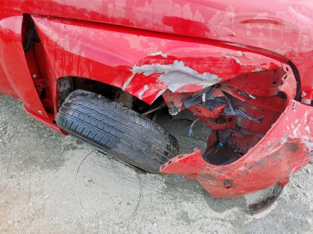 3GNBAADB9AS501283 - 2010 CHEVROLET HHR LS 红色 照片 10